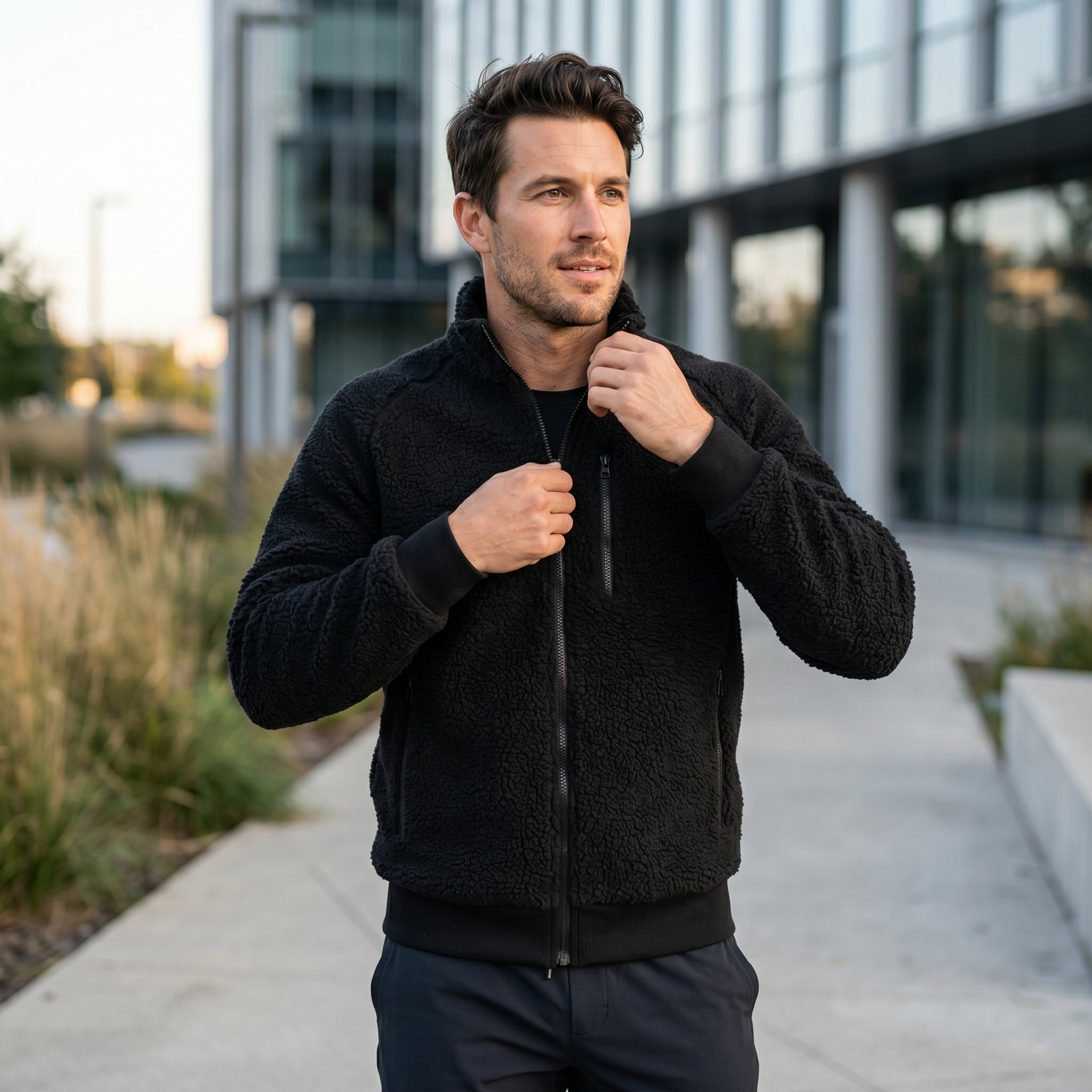 Men's Full Zip Jacket - Stylish Comfort for Active Living