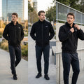 Men's Full Zip Jacket - Stylish Comfort for Active Living