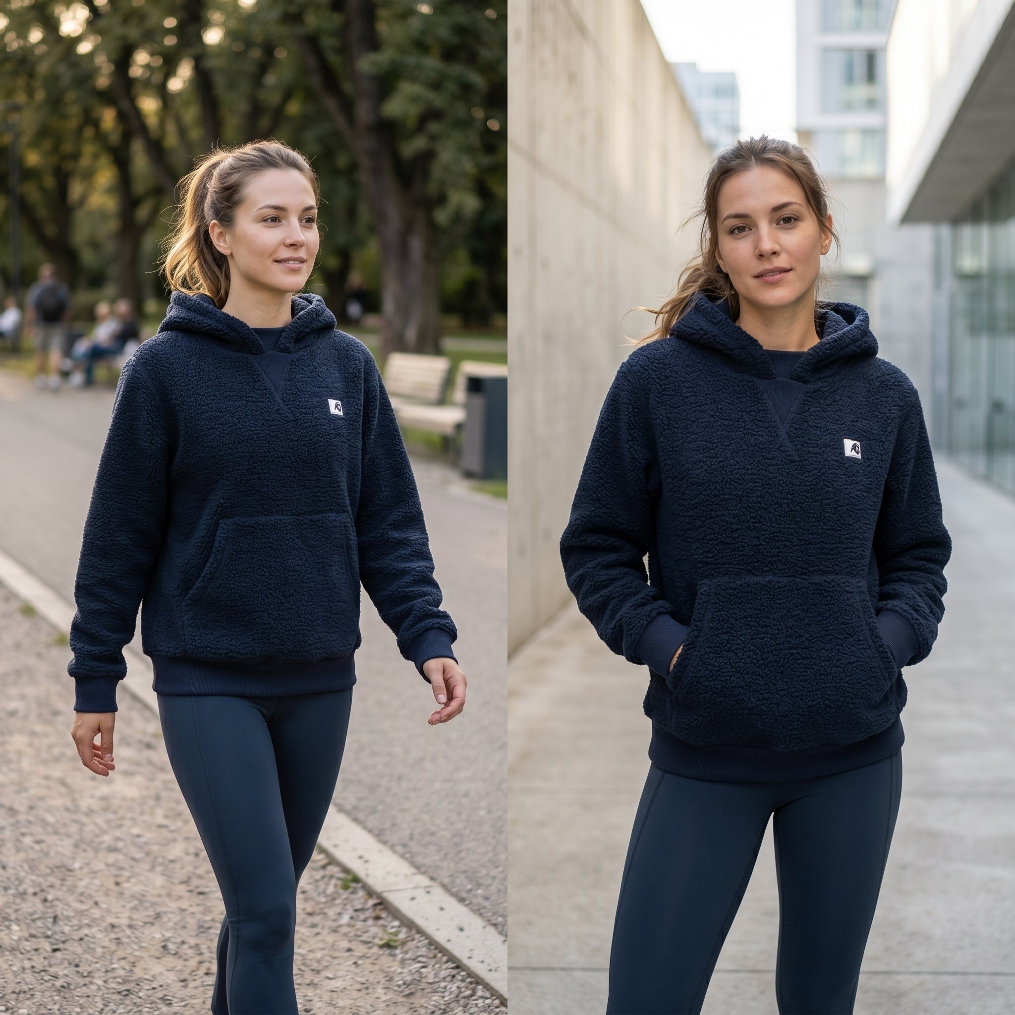 Women's Loose Fit Sweatshirt - Cozy Comfort and Casual Chic