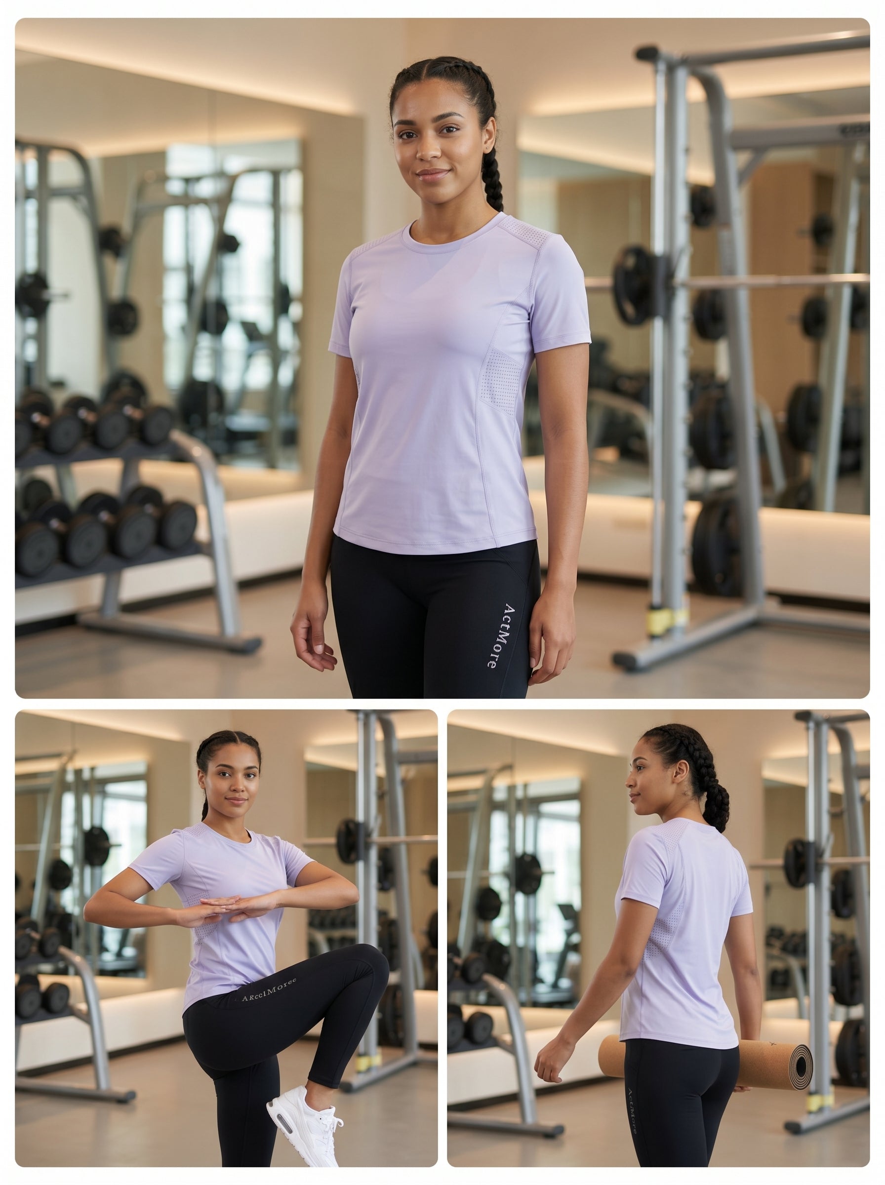 ActMore Women's Short Sleeve T-Shirt - Effortless Style and Comfort