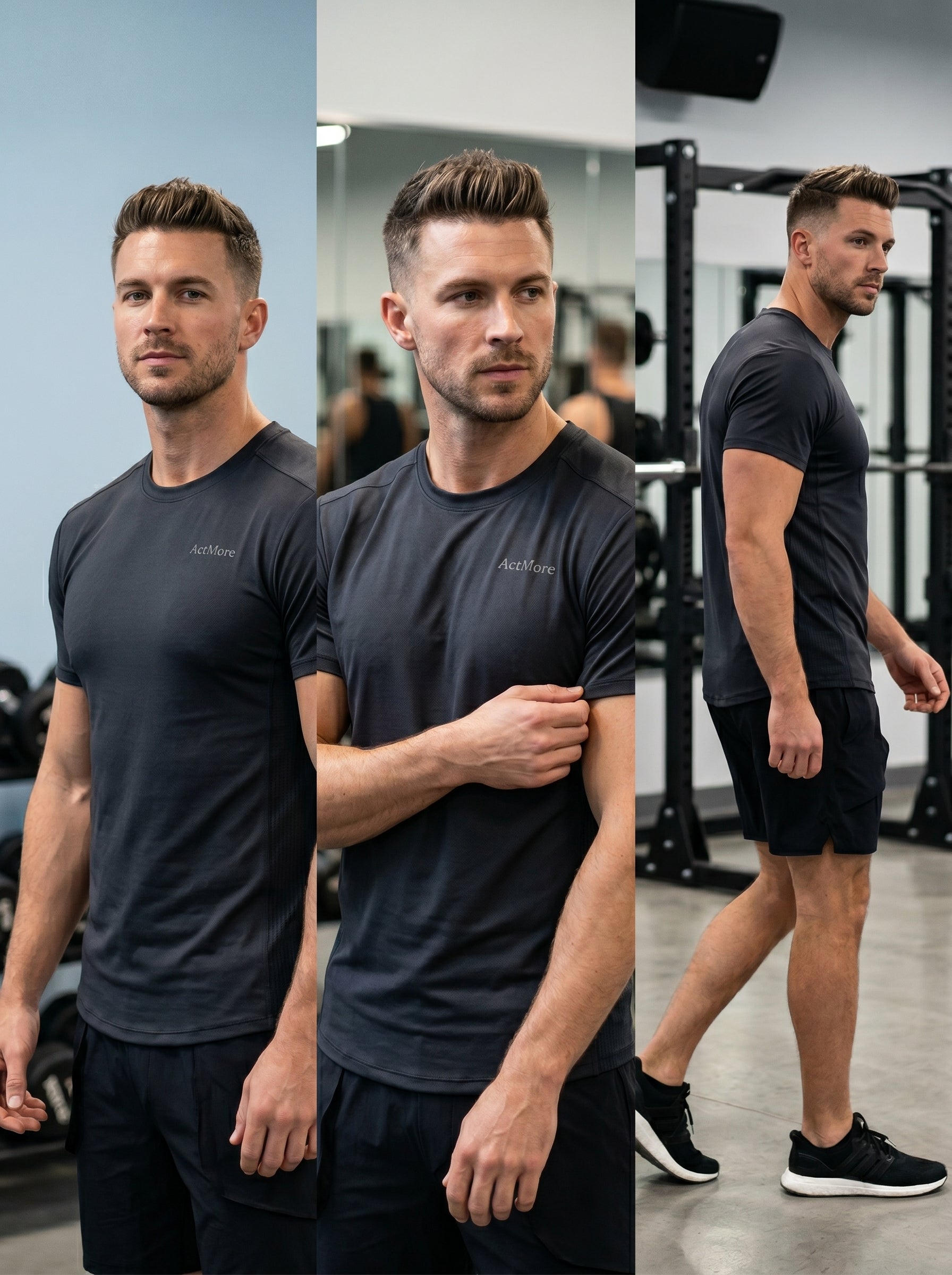 Men’s Short Sleeve Tailored Fit T-Shirt - Ultimate Comfort and Versatility