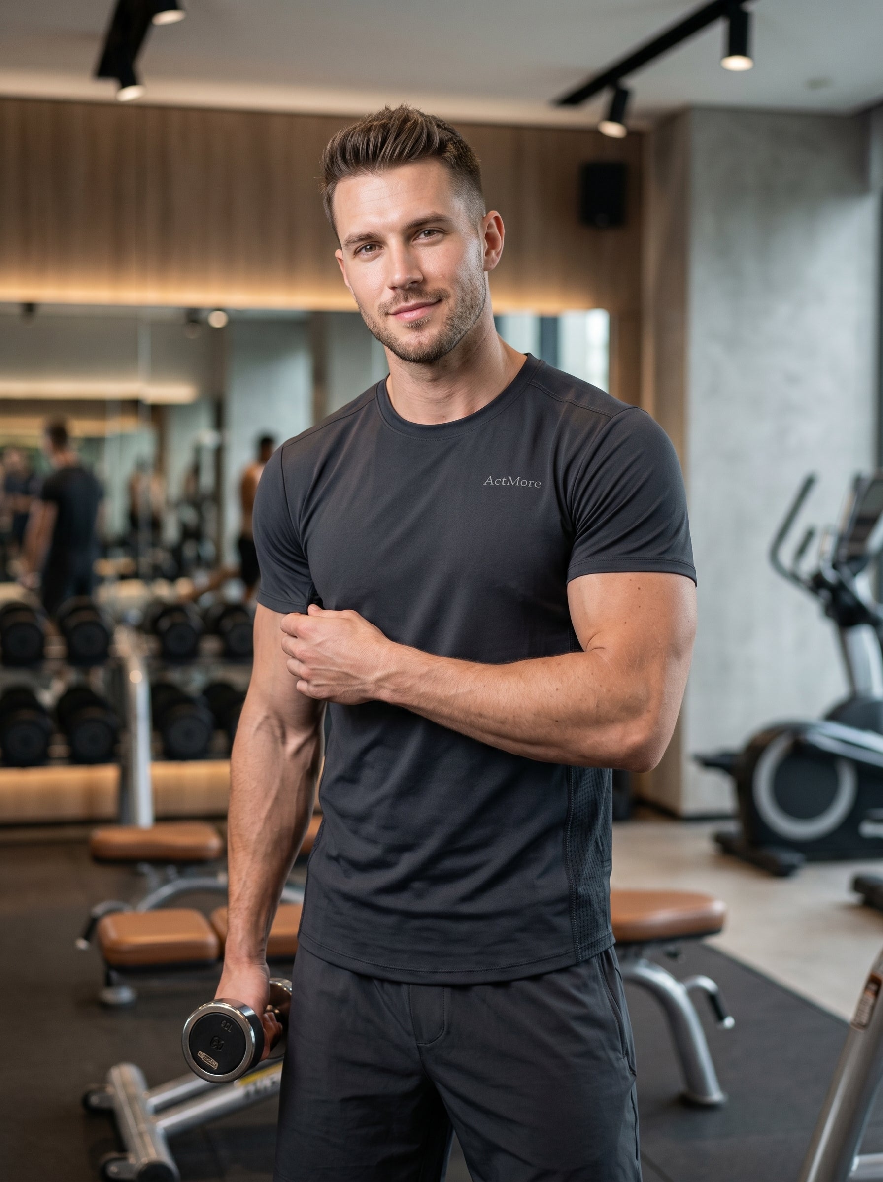 Men’s Short Sleeve Tailored Fit T-Shirt - Ultimate Comfort and Versatility