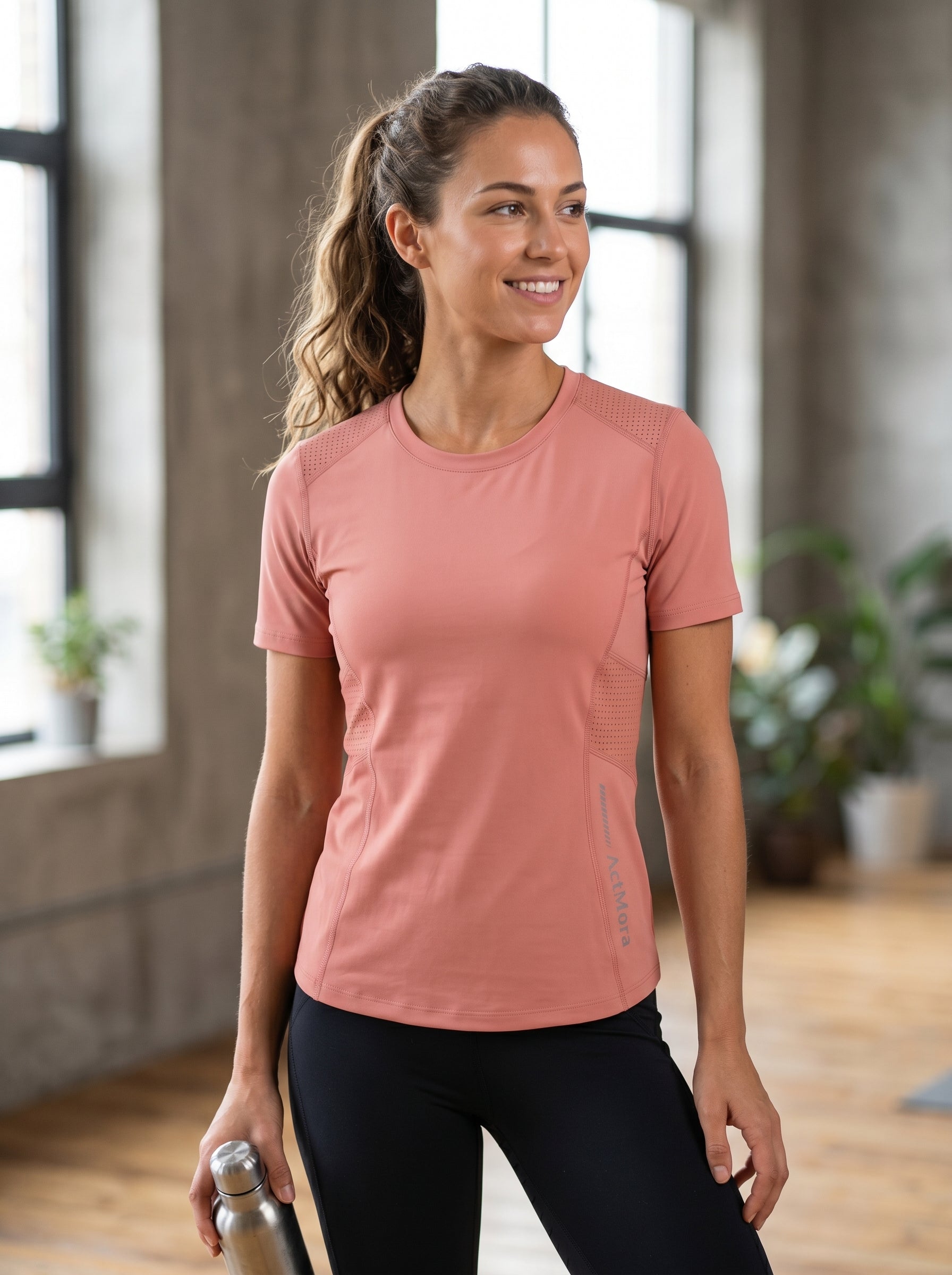 ActMore Women's Short Sleeve T-Shirt - Effortless Style and Comfort