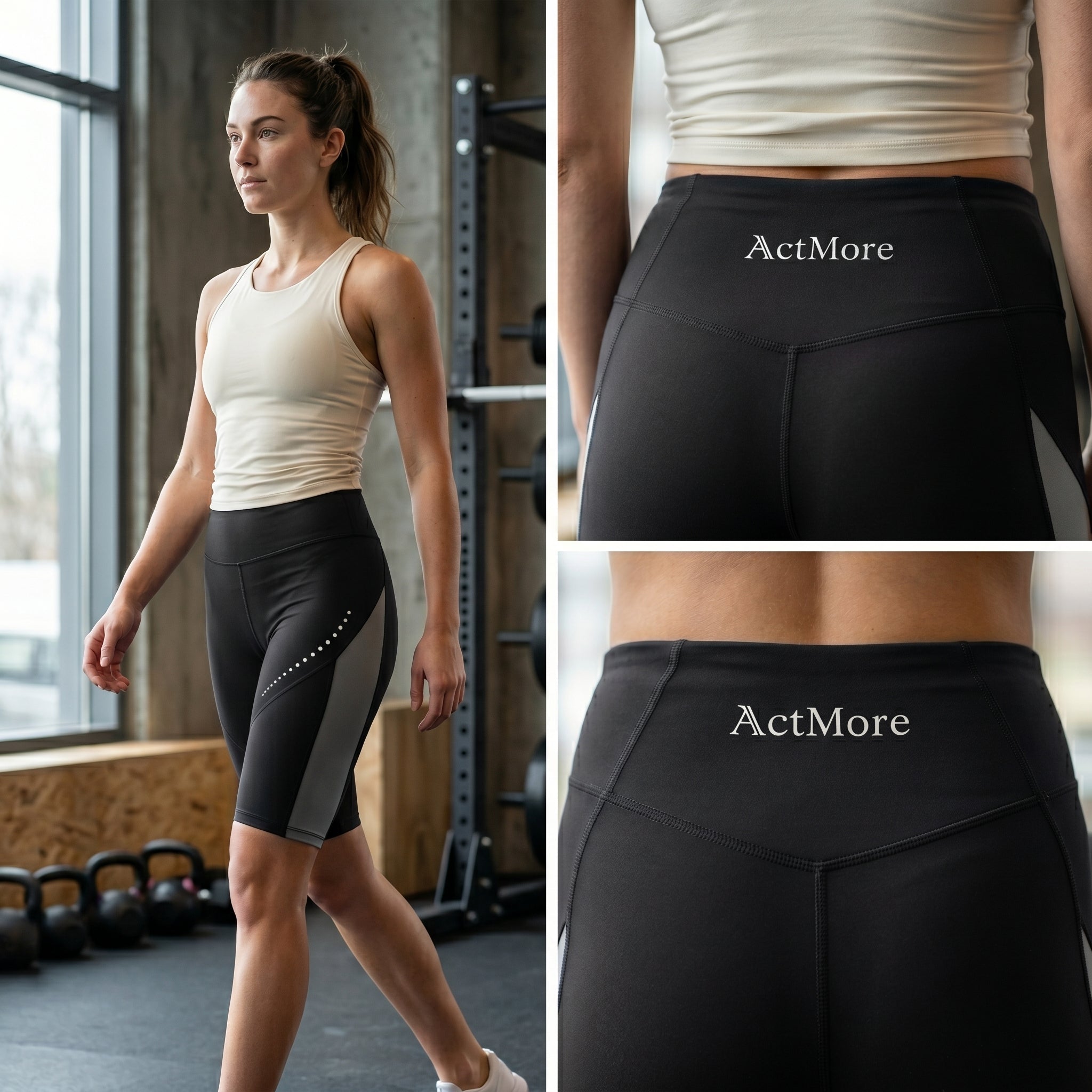 ActMore Women's Sport Skinny Shorts - Sleek Performance and Comfort