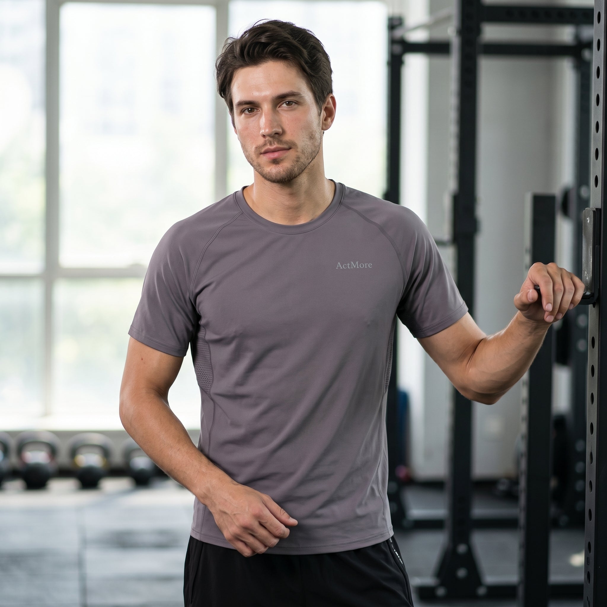 ActMore Men's Short Sleeve T-Shirt - Classic Comfort and Versatility