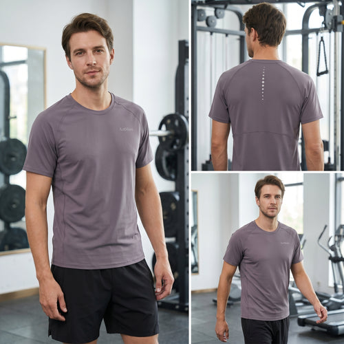 ActMore Men's Short Sleeve T-Shirt - Classic Comfort and Versatility
